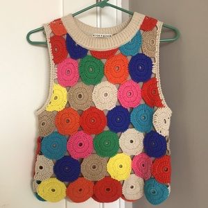 alive + olivia crochet shell